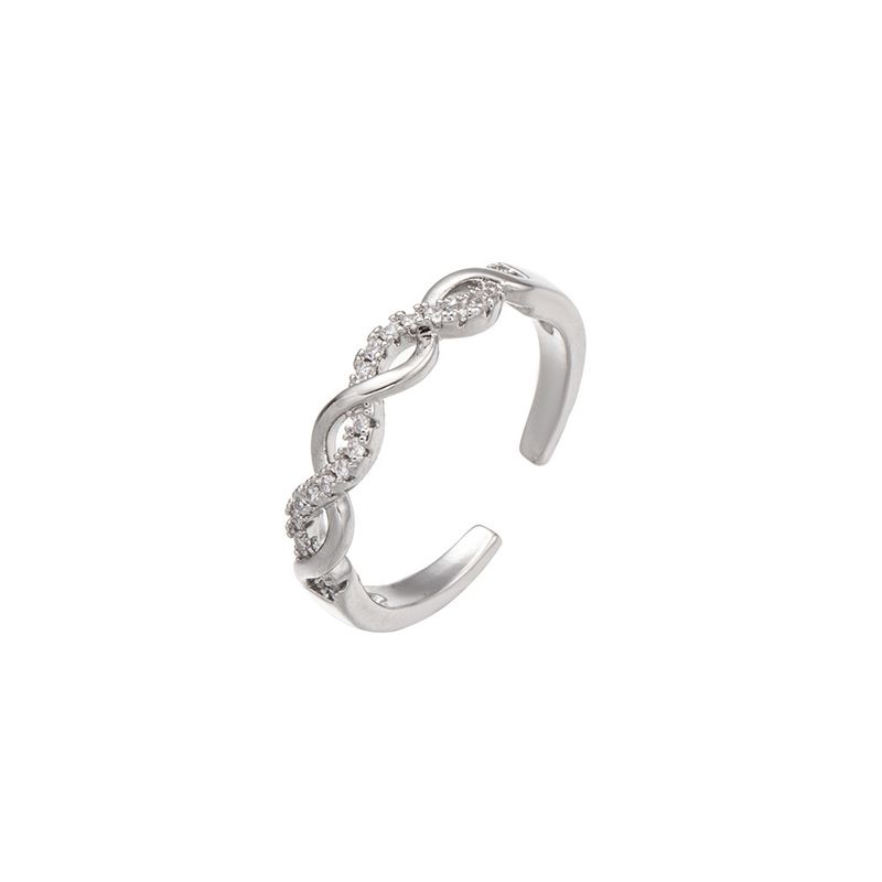 2023 New True Gold Electroplated Ring For Women With Adjustable Opening, Internet Red Ring, Handicraft, Small And Luxury_voghion.com