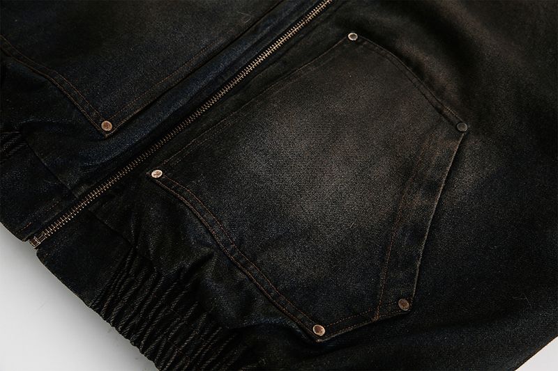 Vintage Denim Parkas Pelz Warme Gepolsterte Jacken Männer Streetwear Harajuku Übergroßen Blase Mantel Outwear_voghion.com