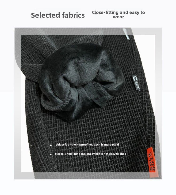 Pantalones de lana de cordero para niños, de algodón con forro polar, gruesos y holgados, de una pieza para invierno_voghion.com