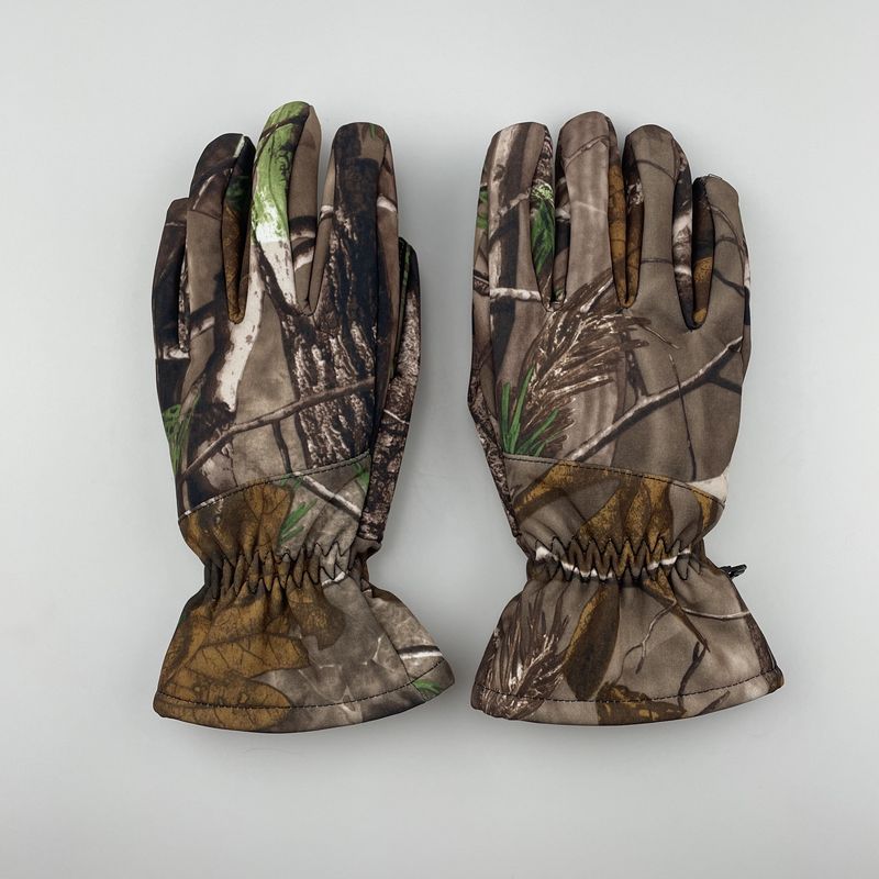 Windproof and waterproof skiing gloves, autumn and winter with plush and thickened touch screen, motorcycle riding gloves_voghion.com