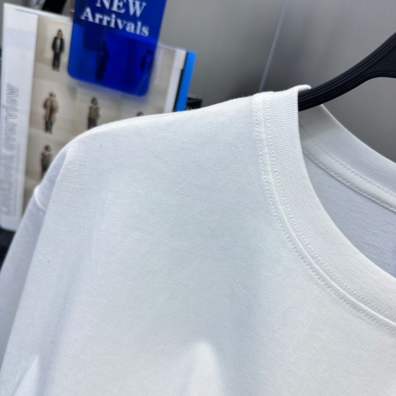 Vêtements pour hommes T-shirt à manches courtes pour hommes, pull-over ample à manches courtes, imprimé de lettres de haute rue, tendance T pour hommes, printemps et été B2DAD2518_voghion.com