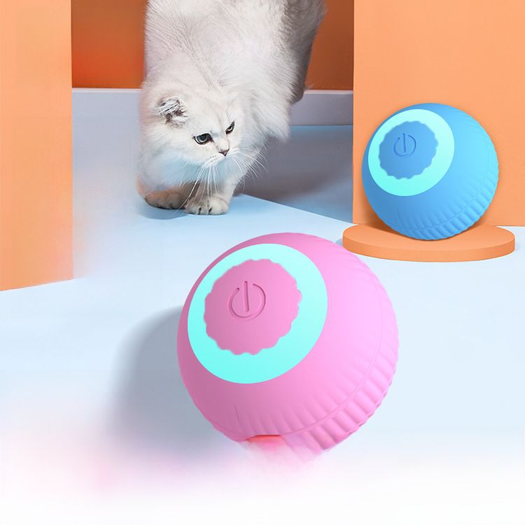 Interactieve automatische kattenplaagspeelgoedbal_voghion.com