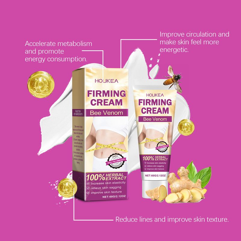 Cremă de îngrijire corporală cu venin de albine, masaj și hidratare a pielii corpului, cremă de îngrijire externă zilnică a corpului_voghion.com