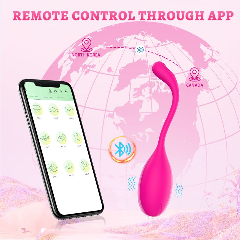 Vibratore indossabile a forma di uovo vibrante con telecomando e velocità multipla per donne, giocattoli sessuali per coppie, palline vaginali_voghion.com