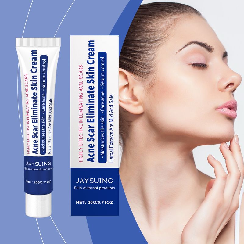Jaysuing Herbal Acne-Clearing Cream Face Refreshing Oil Control Gentle Pore Cleansing Cream_voghion.com
