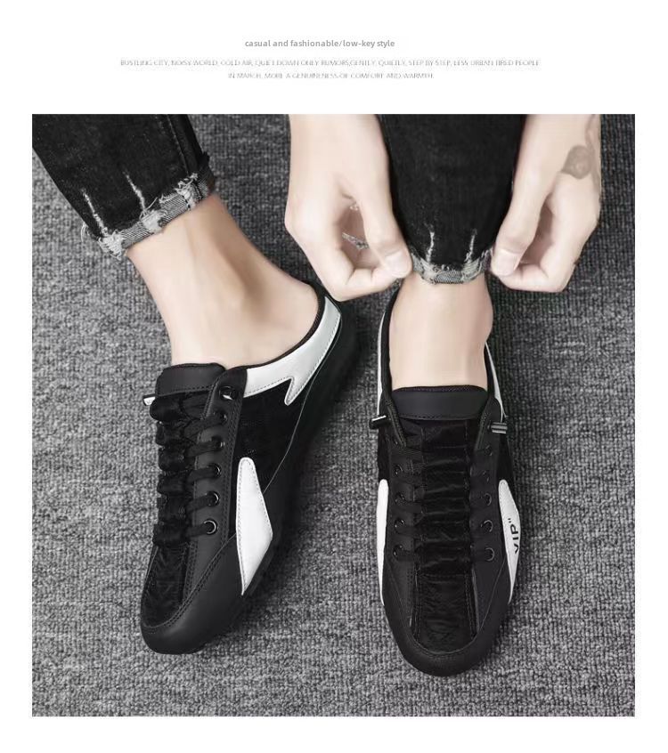 Chinelos de verão plus size de comércio exterior para homens, uso externo, antiderrapante, fundo macio, sem salto, para dirigir, casual, fundo macio, sem salto, moda_voghion.com