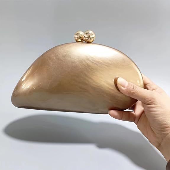 Borsa da sera da donna in acrilico nuova con tracolla inclinata e croce, pochette per banchetti nuziali_voghion.com