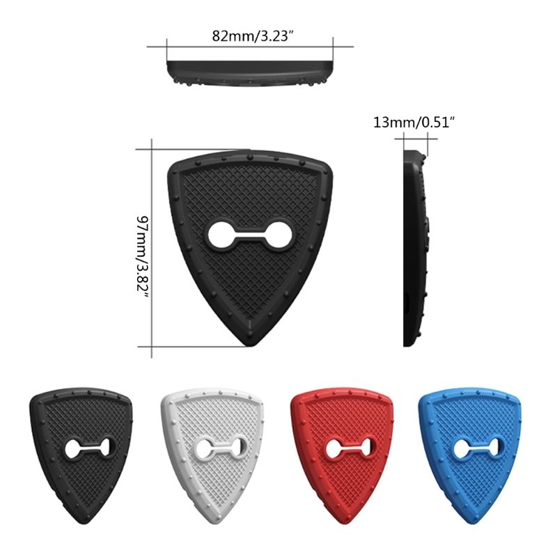 P9JC Lock Schutzhülle Schnalle Fit forTesla Modell 3 Y Tür Stopper Silikon Abdeckung Schutz Auto Innen Zubehör_voghion.com