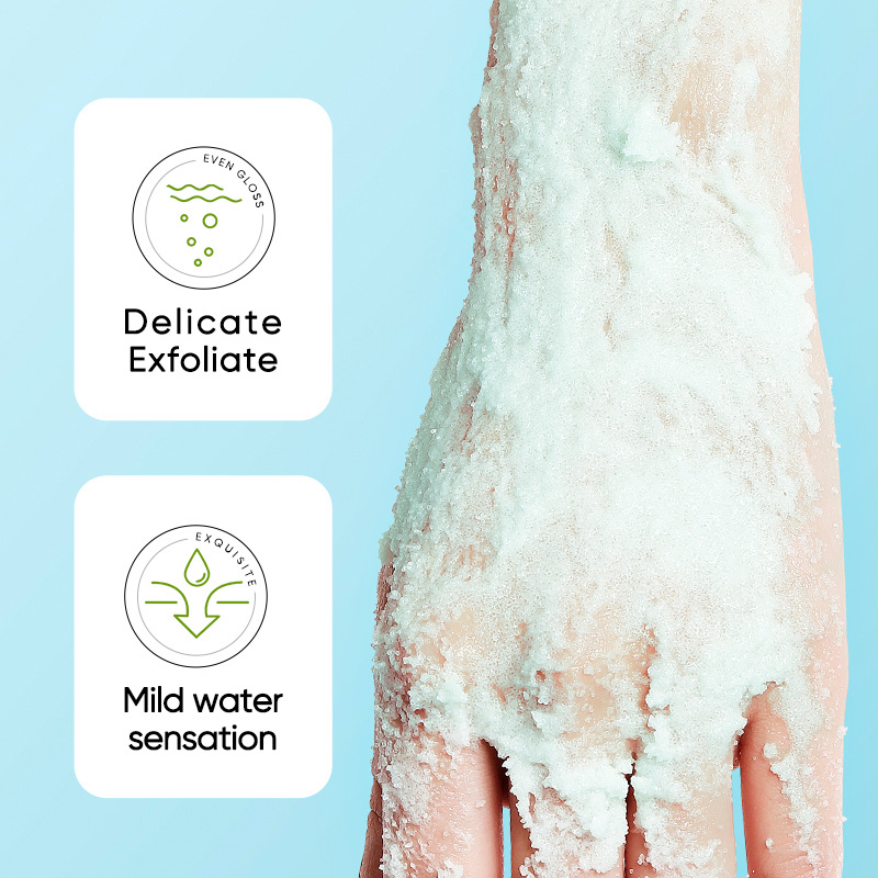 SADOER Aloe Vera Smooth Nourishing Scrub Bagno di Sale Pelle e Cheratina Pulizia per Tutto il Corpo_voghion.com