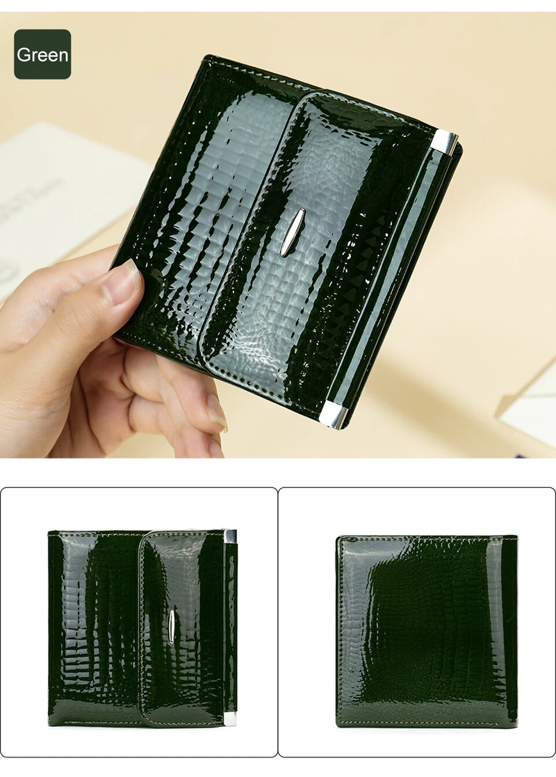 WESTAL Portafoglio da Donna in Pelle con Tasca Porta Carte Rosso Porta Soldi Porta Monete Donna_voghion.com