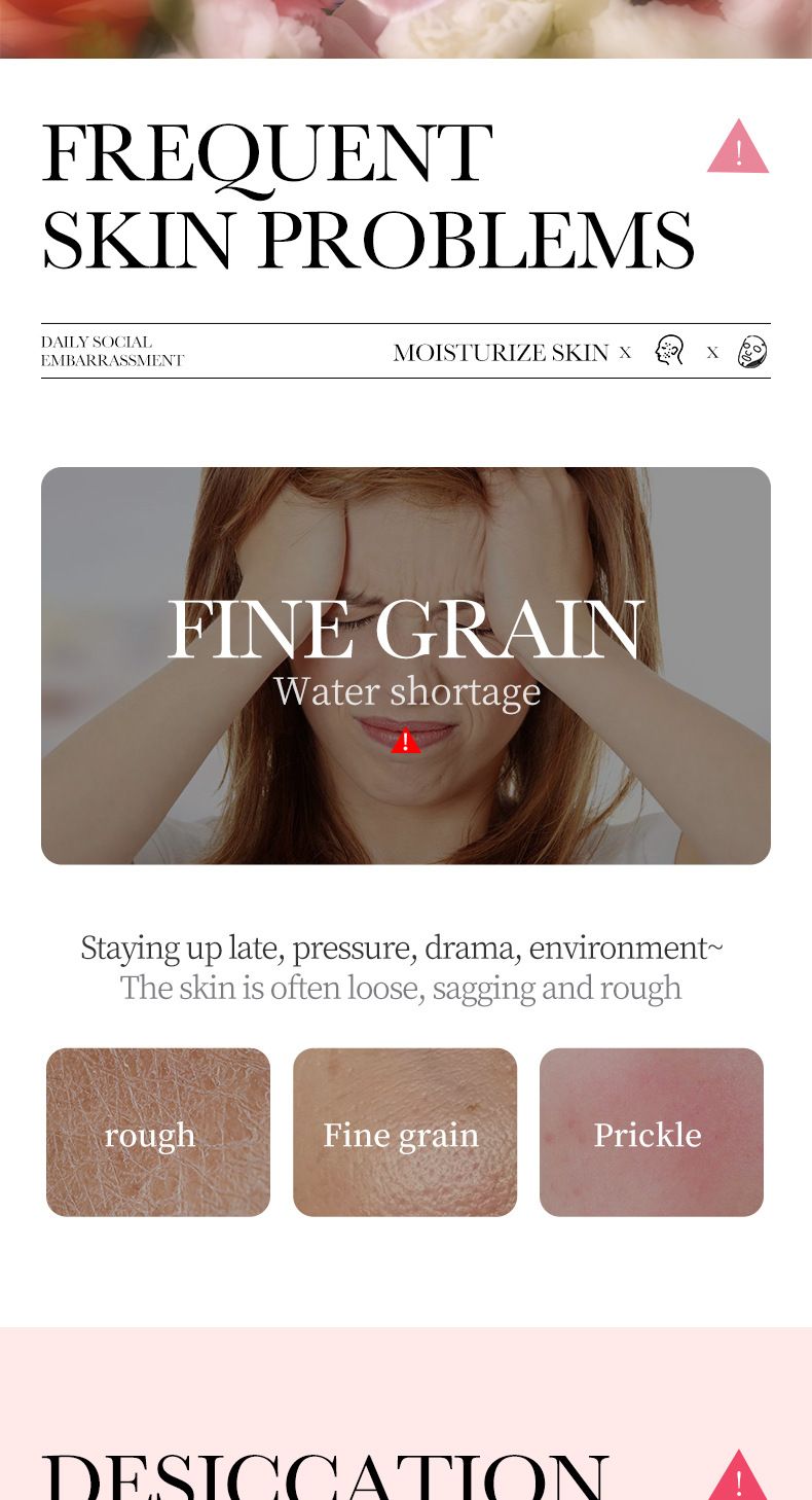 Maschera completa alla rosa inglese BIOAOUA Acido ialuronico idratante e ammorbidente in cofanetto_voghion.com