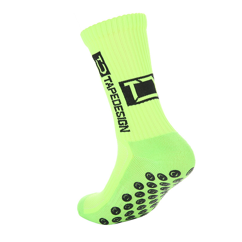 Pro-Grade Football Socks With Cushioned Sole & Anti-Slip Grip – Moisture-Wicking, Odor-Resistant (10 Colors, 100% Nylon, Unisex)_voghion.com