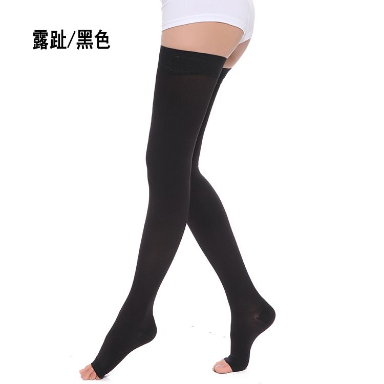 Calze secondarie lunghe sopra il ginocchio elastiche a compressione medica anti-varicose protezione per le gambe delle donne incinte_voghion.com
