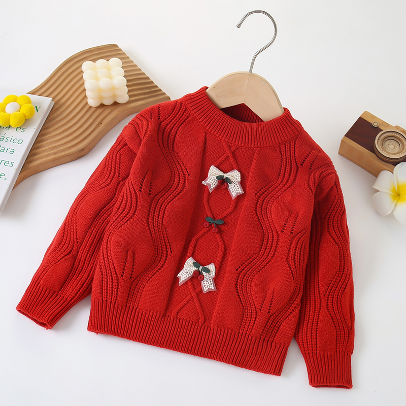 Pull Temple pour filles, jupe tricotée en Jacquard irrégulier, deux pièces, édition occidentale coréenne, nouvelle collection automne/hiver_voghion.com