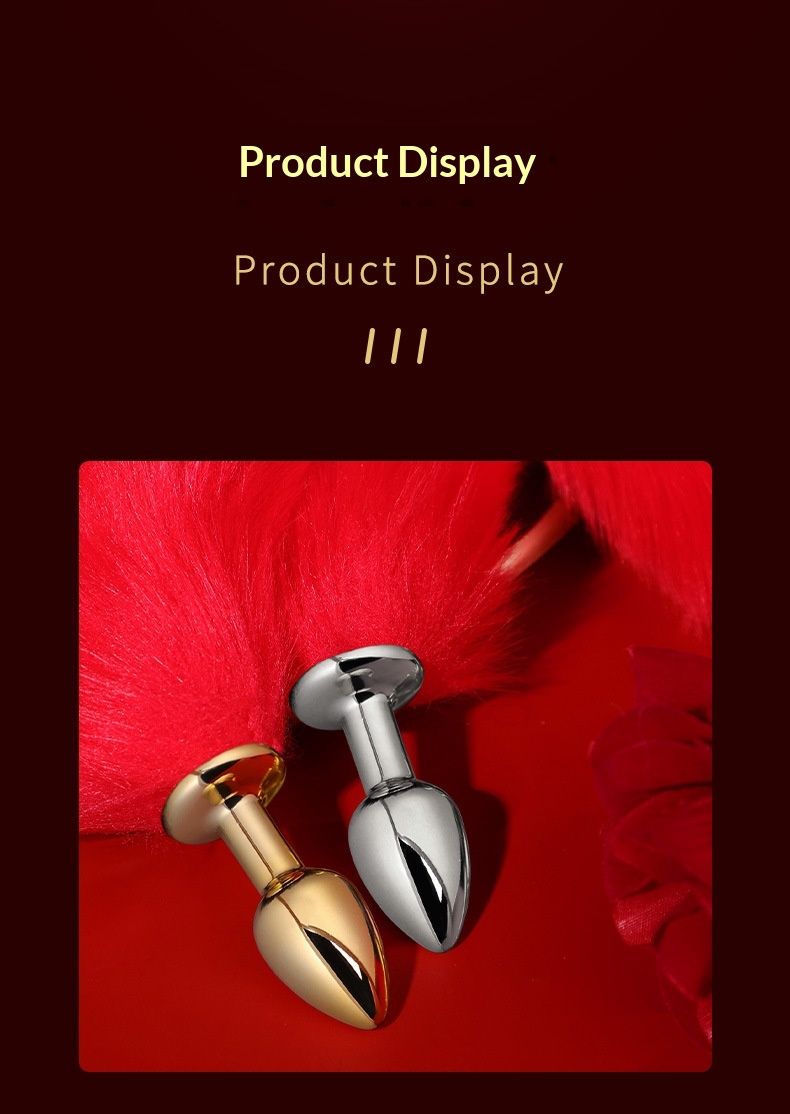 LuvBox SM Fox Sex Toys Expansion Rabbit Tail Anal Plug Punishment Training Back Chamber Props Dropshipping_voghion.com