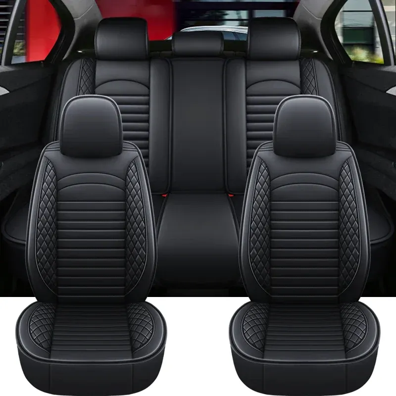Full Coverage Pu Leather Seat Covers For Mercedes GLA CLA CLS GLC GLE GLK GLS CLK SLC SL ML GL Car Accessories_voghion.com