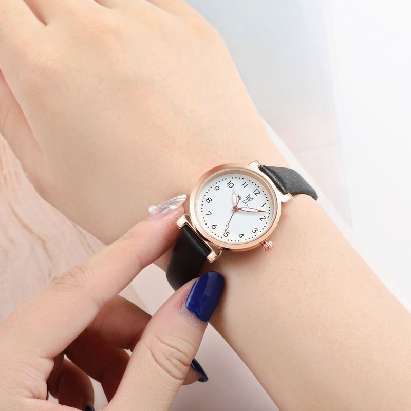 women's watch new style watch female student Korean version simple middle school student luminous ladies quartz watch junior high school student watch_voghion.com