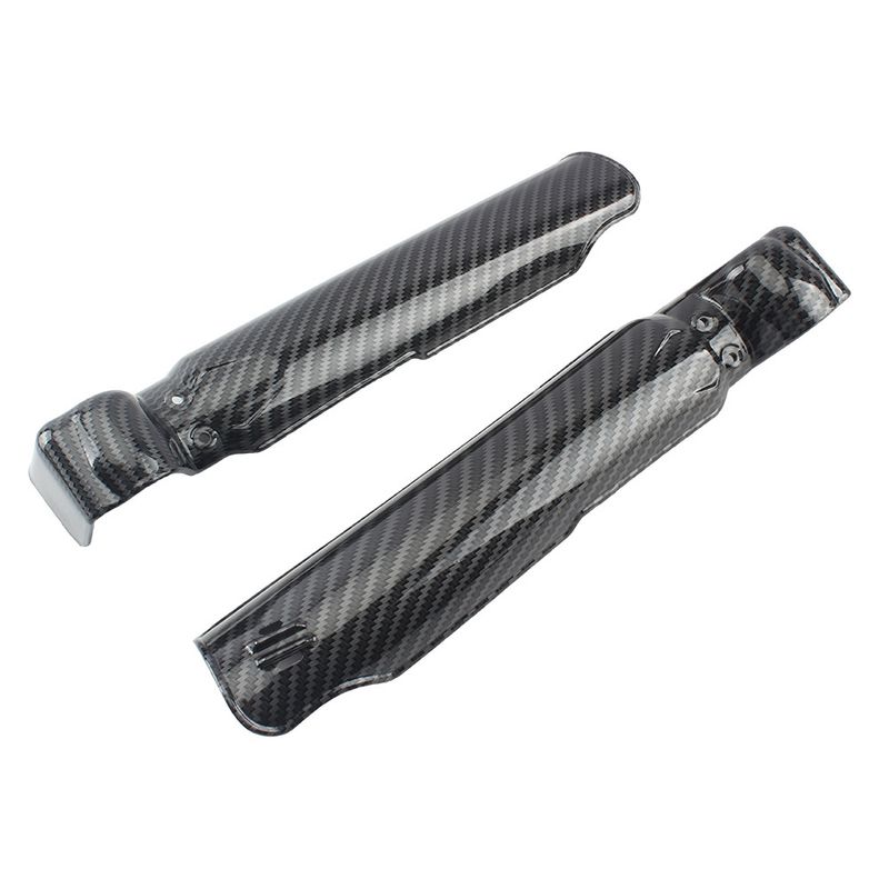Carbon Fiber Gabelschutz Stoßdämpferschutz für Dirt Bike & Off-Road-Motorrad - Leicht und langlebig_voghion.com