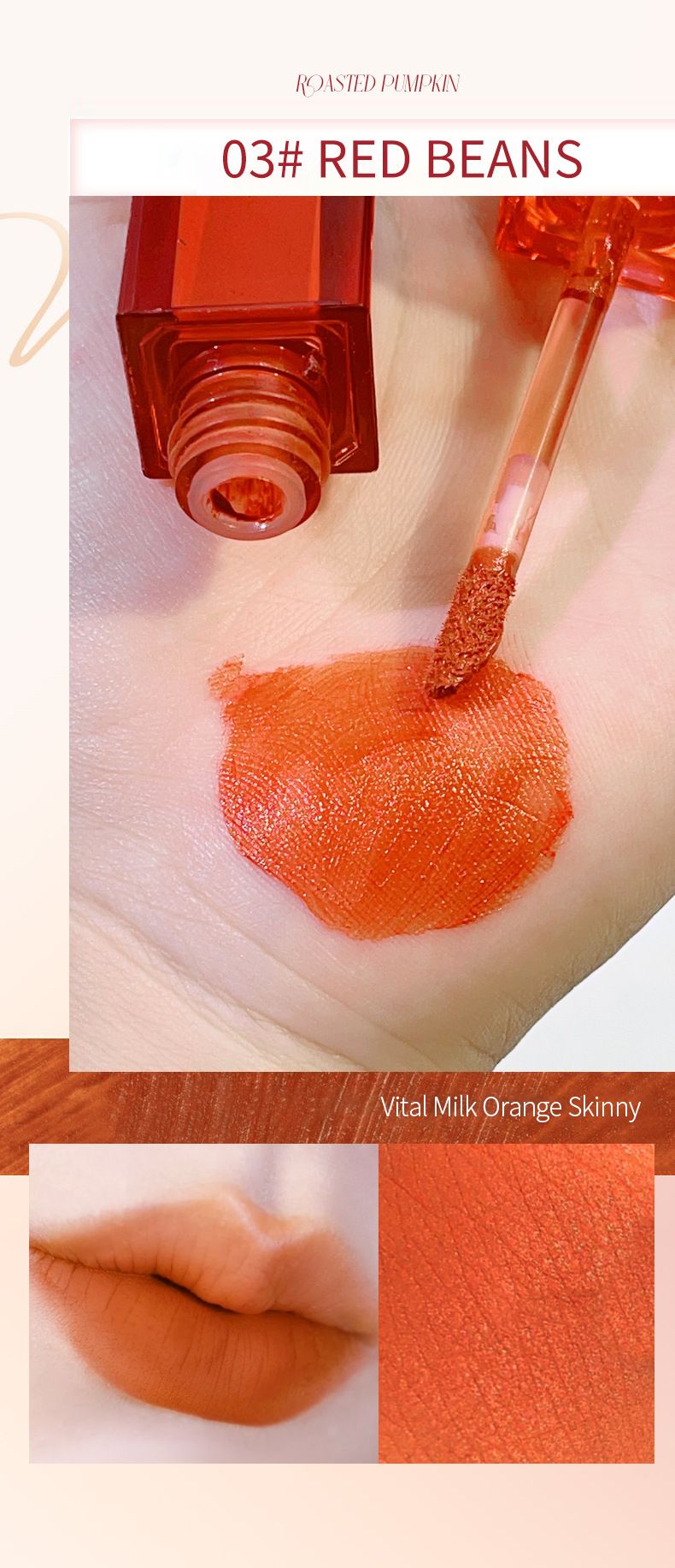 PEACHWHO Ruby Velvet Matte Lip Glaze Commercio Estero Idratante Naturale Facile da Colorare_voghion.com