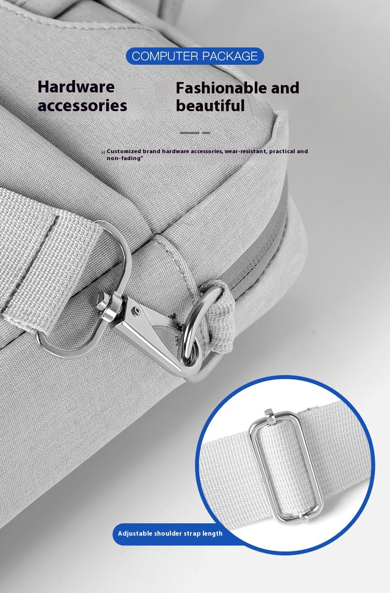 Mochila ligera para portátil de 15,6 pulgadas, resistente a golpes e impermeable, ideal para viajes de negocios, trabajo y uso diario, unisex, para hombre y mujer._voghion.com