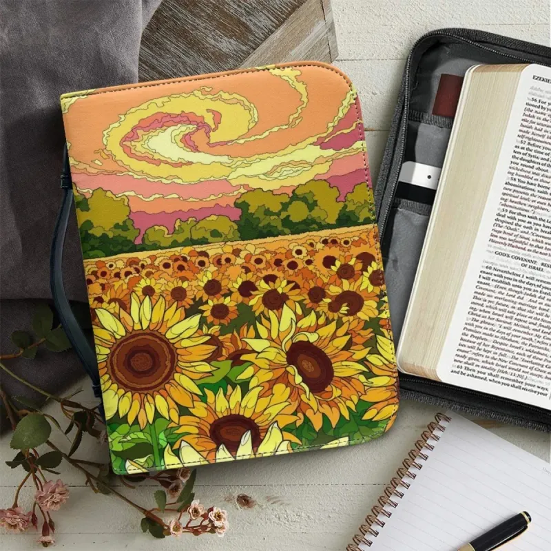 Borse da sera classiche in pelle con stampa biblica per donna, borse con manico con cerniera, custodia personalizzata per il trasporto e lo stoccaggio_voghion.com