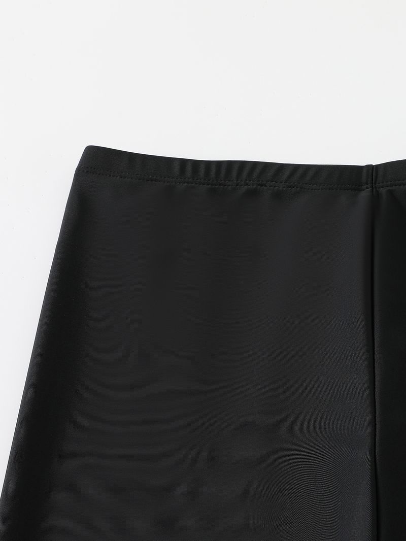 Damenbekleidung Muslimischer Badeanzug Langarmhose Zweiteiliger konservativer geteilter Badeanzug_voghion.com