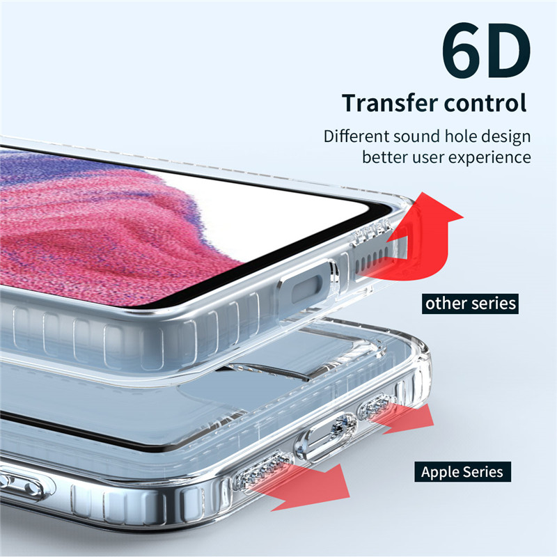 Transparent Card Bag Holder Clear Phone Case For Samsung Galaxy S21 S22 S23 Plus Note8 Note9 Note10 Note20 Ultra Soft TPU Shockproof Back Cover_voghion.com