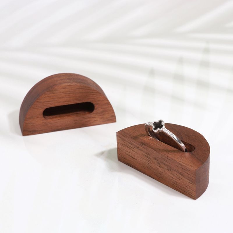Espositore per anelli in legno di noce, espositore per gioielli, porta anelli, vassoio portaoggetti per anelli_voghion.com
