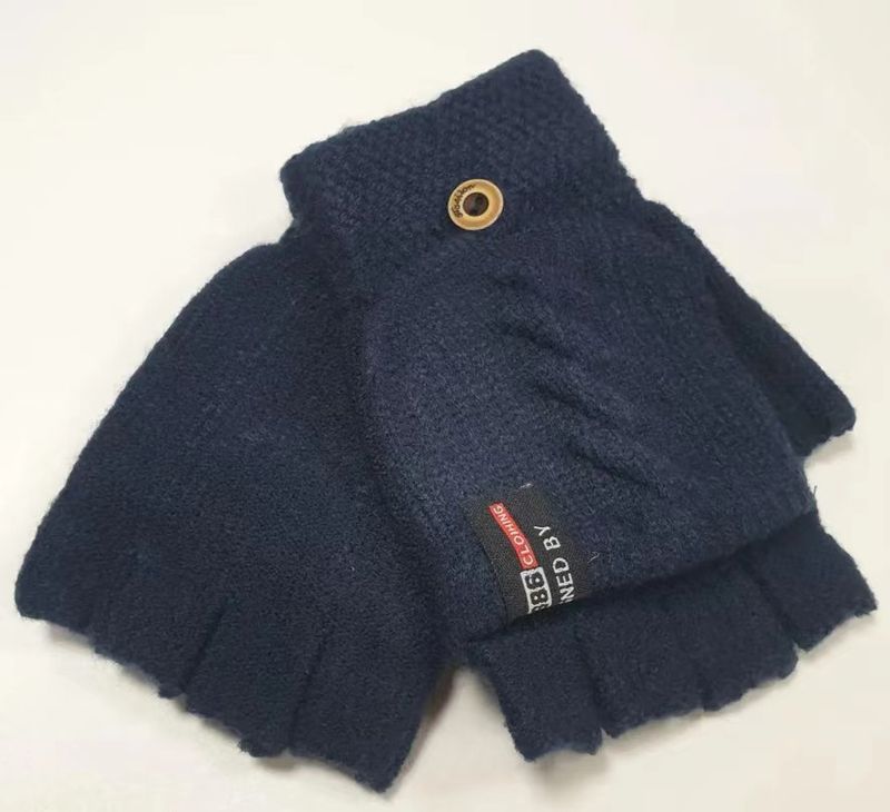 Guanti riscaldati elettrici a doppia faccia per adulti, senza dita, spessi e caldi, a mezze dita, riscaldati tramite USB_voghion.com