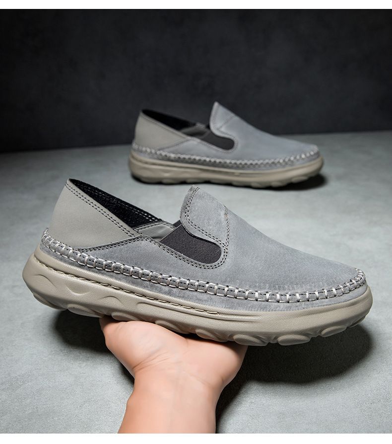 Erste Schicht Leder Herrenschuhe Low-Top Herren Freizeitschuhe Martin Schuhe Herrenschuhe Große Schuhe_voghion.com