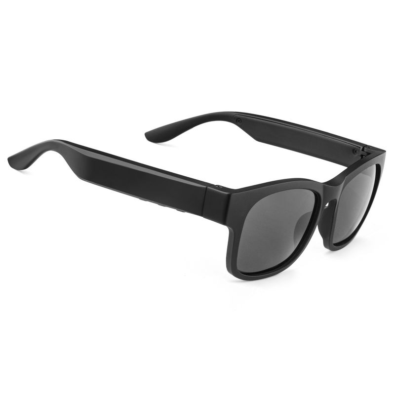 Smart Brëll A12 Pro Smart Bluetooth Brëll Sport Portable Kabellos Bluetooth Kopfhörer Polariséiert Musek Sonnebrëll Kopfhörer_voghion.com