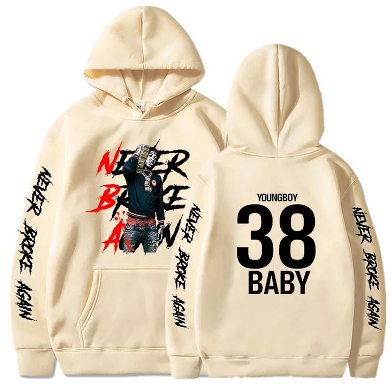 Felpa con cappuccio alla moda YoungBoy modello stampato autunno e inverno giacca a maniche lunghe da uomo taglia europea_voghion.com