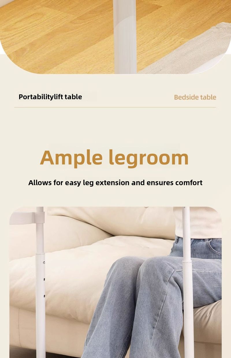 Comodino per la casa, camera da letto, tavolo pieghevole mobile, semplice, dormitorio per studenti, scrivania per computer piccola_voghion.com