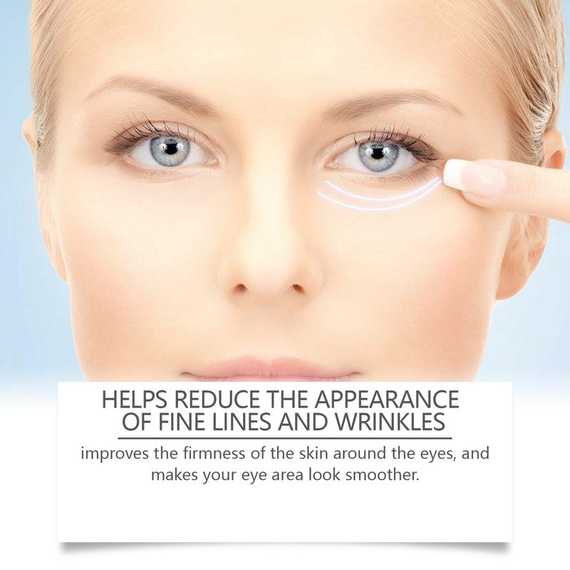 OUHOE Elastic Moisturizing Eye Cream Nourishes, Moisturizes, Tights, Moistens, Locks And Protects The Elastic Skin Around The Eyes_voghion.com