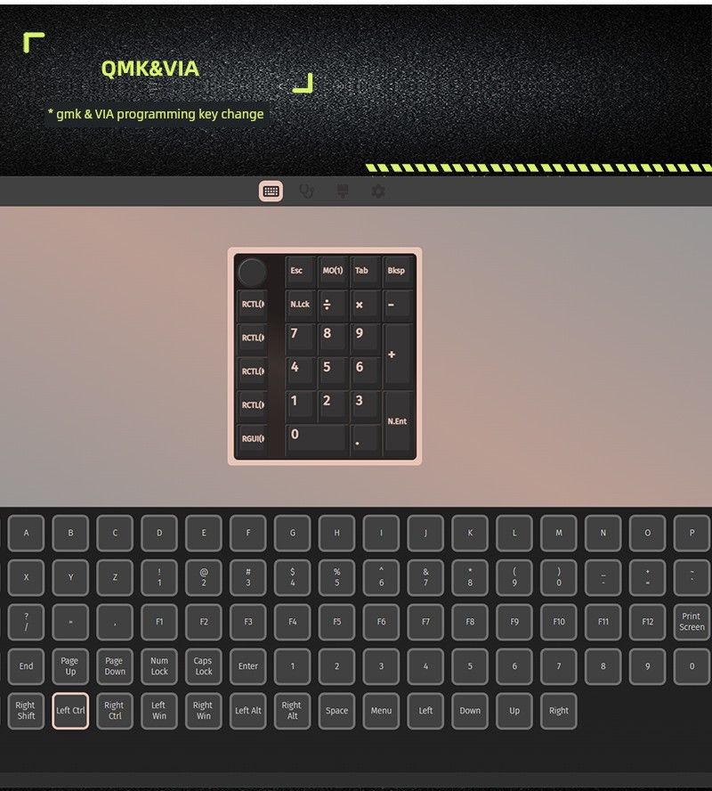 Zuoya tre-model G26 Nical digitalt tastatur Bluetooth 2.4G knap Q/_voghion.com