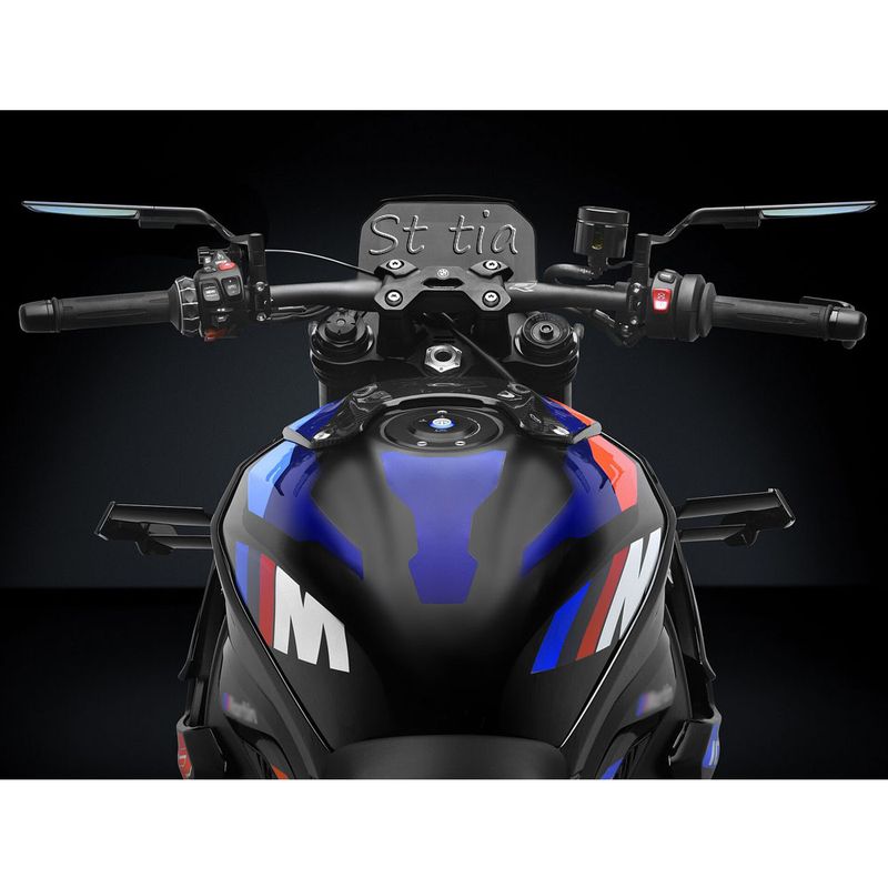 Universal CNC Aluminium Motorrad Rückspiegel Blau Anti-glare Spiegel Für Streetfighter V4 S V4S STREETFIGHTER V2_voghion.com