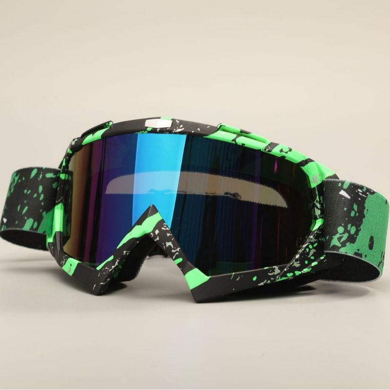 Motorradbrille mit hydrografischem Druck, Offroad-Fahrrad-Sonnenbrille, winddichte Sportbrille für Radfahren, Skifahren und Outdoor-Abenteuer_voghion.com