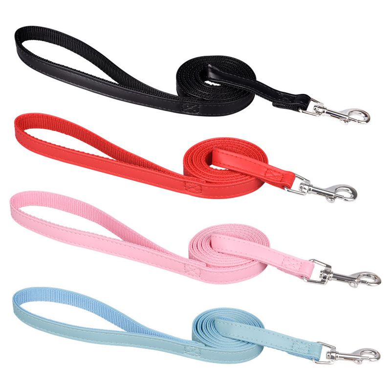Collare anti-morso super cool per animali domestici con rivetto anti-morso, guinzaglio per cani di piccola e media taglia in stile punk_voghion.com