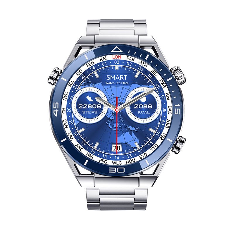 New DT Ultra Mate smartwatch with heart rate monitoring, Bluetooth call, mobile assistant, sports watch_voghion.com