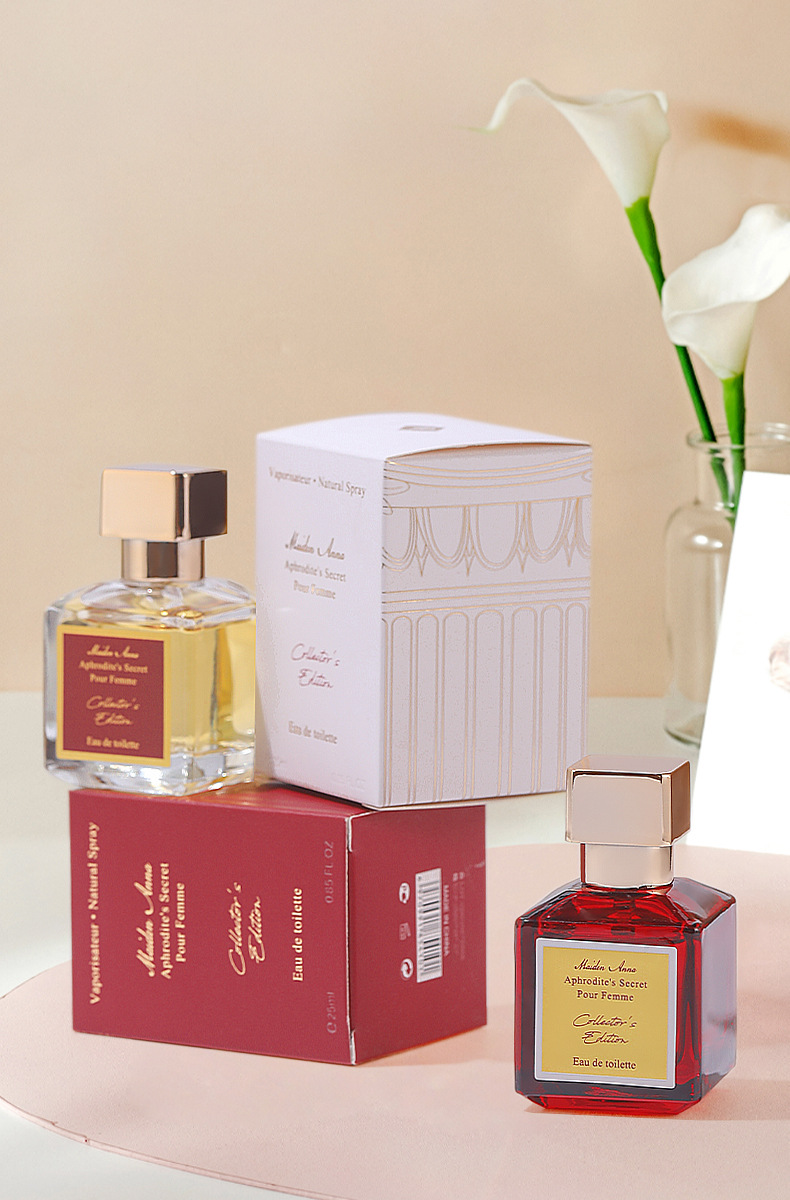 25 ml Aphrodite's Secret moterų serijos kvepalų ilgalaikis kvapas tualetinis vanduo rožių skonio aukščiausios kokybės dovanų dėžutės rinkinys_voghion.com