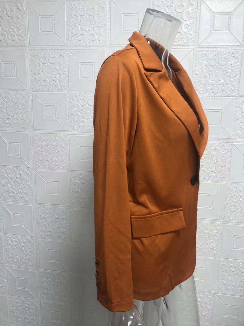 Mode Revers Slanke Vest Temperament Jasje Broekpak Dames_voghion.com