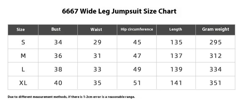 Neuer, einfarbiger, hüfthebender, langer, schmal geschnittener Jumpsuit mit weitem Bein für Sport, Laufen, Fitness und Yoga_voghion.com