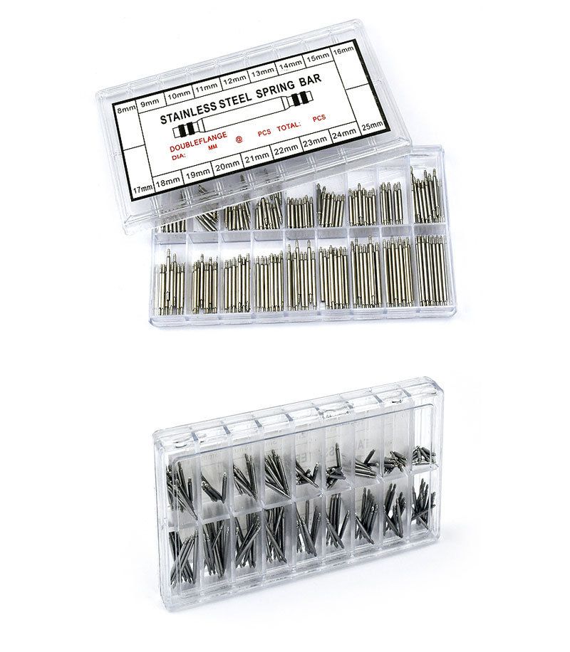 Watch Repair Tools Boxed Watch Lugs Watch Accessories 360 Pieces Of Stainless Steel Seamless Boxed Watch Lugs 8 25mm_voghion.com