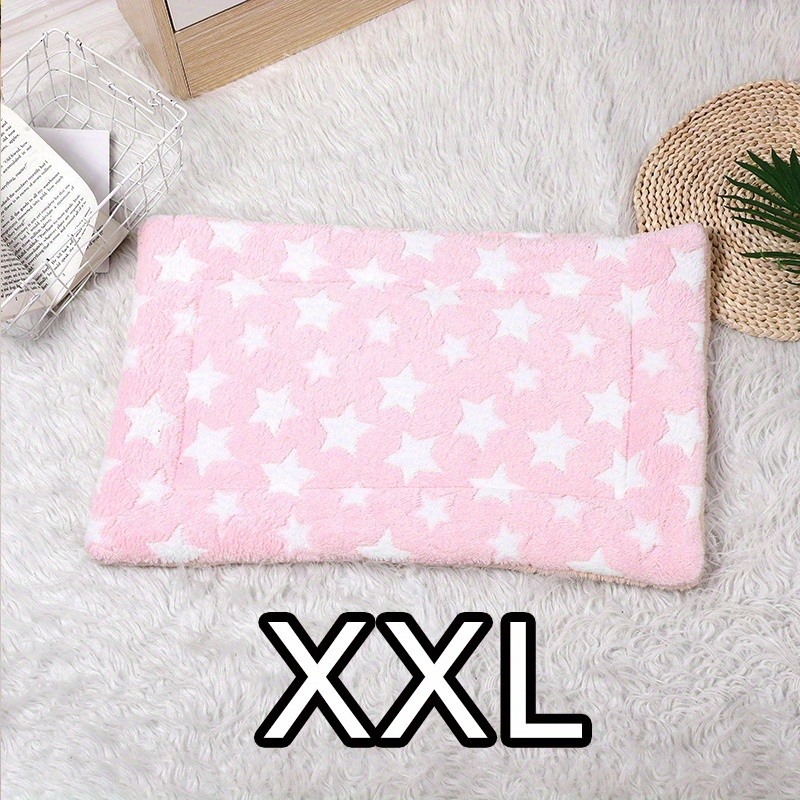 Cat Bed Mat Blanket Thickened Double Layered Plush Pad Dog Blanket Cat Mat Sleeping Pad_voghion.com