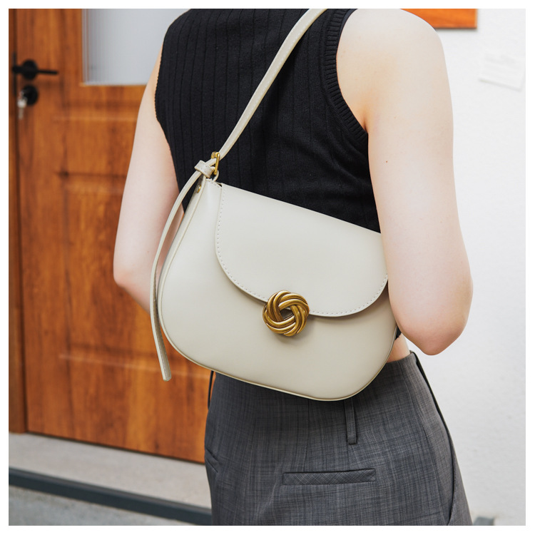 Retro Texture Achseltasche Weiblich 2023 Neues Nischendesign Mode Eine Schulter Messenger High-End Einteiler Lieferung_voghion.com