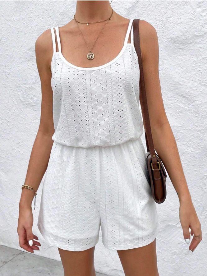 women's clothing hollow casual casual suspender jumpsuit_voghion.com