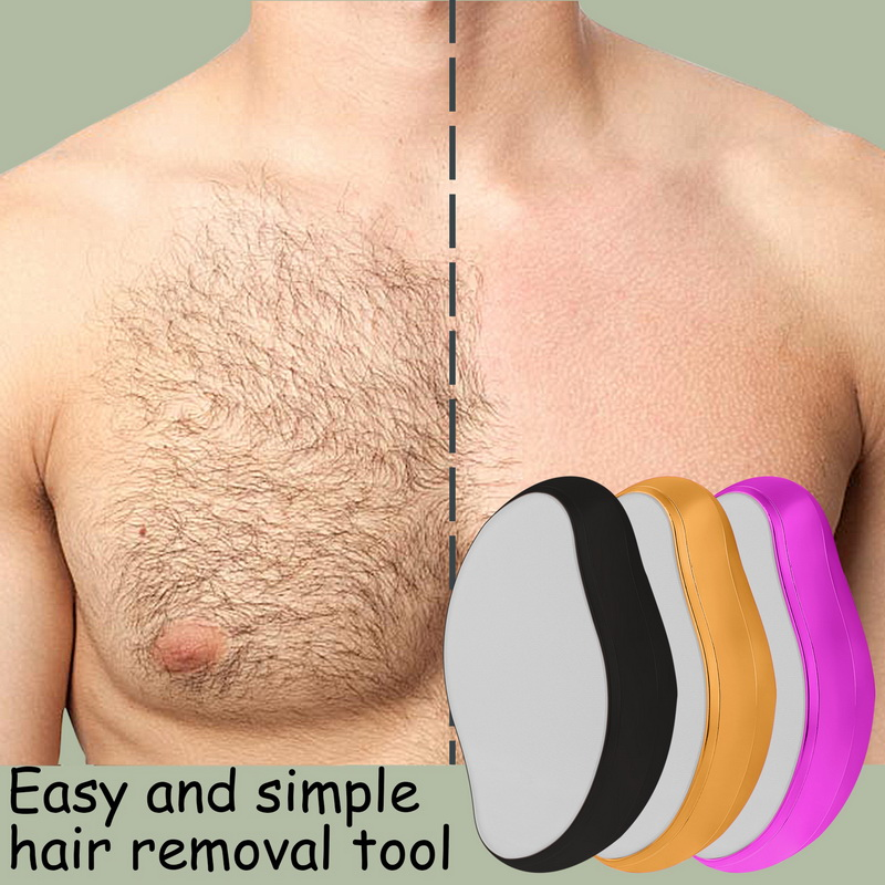 Haar Gum Remover Fysieke Verwijdering Gum Glas Haar Remover Pijnloos Epilator Herbruikbare Lichaamsverzorging Schoonheid Depilati_voghion.com