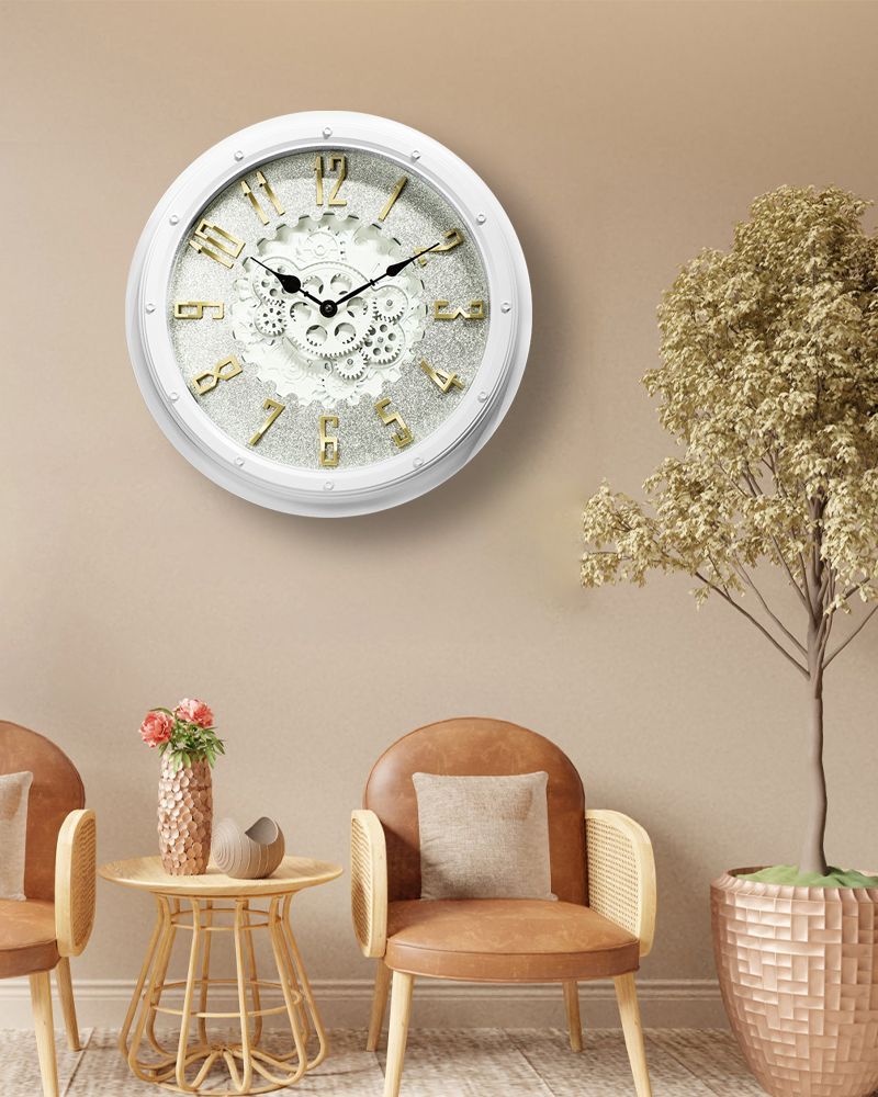 【1555 fős kollekció】 Celestial Star Gear fali bár klasszikus divat kreatív nappali étkező kvarc lámpa_voghion.com