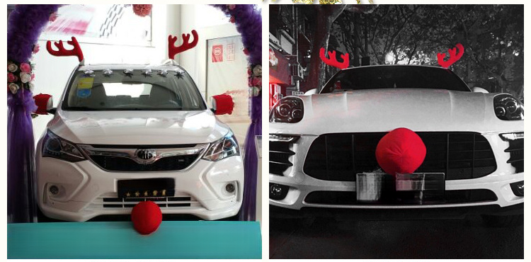 Grandi decorazioni Decorazione natalizia Corna per auto_voghion.com