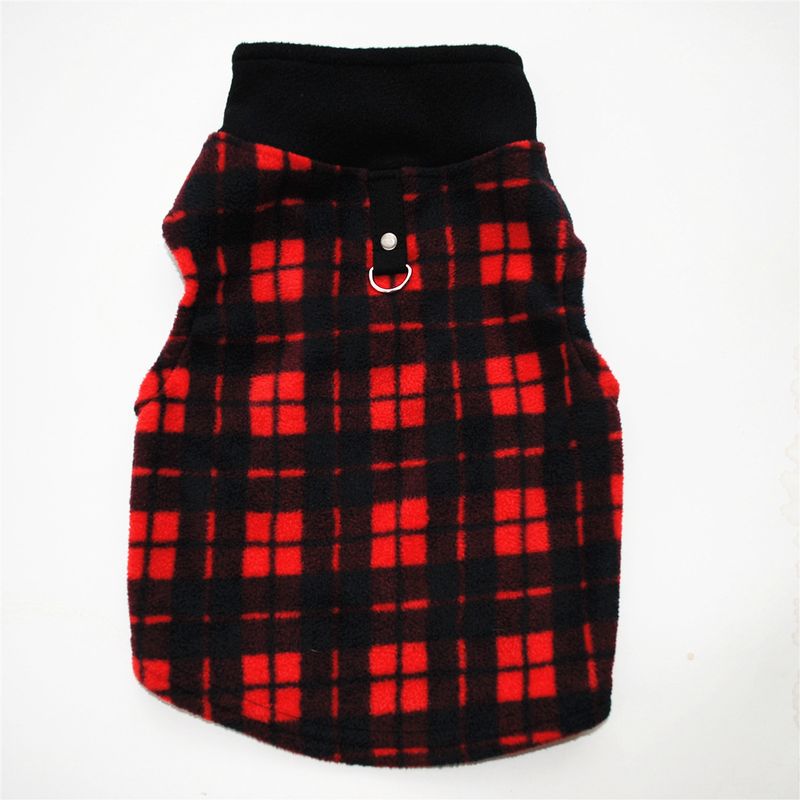 Abbigliamento per animali domestici diretto dalla fabbrica, per cani, autunno e inverno, in pile polare, fibbia di trazione, 27 colori brevettati, saranno oggetto di indagine_voghion.com